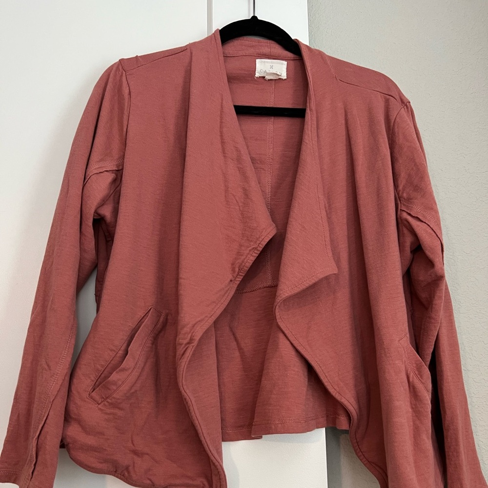 Caslon Knit Mauve Colored Jacket